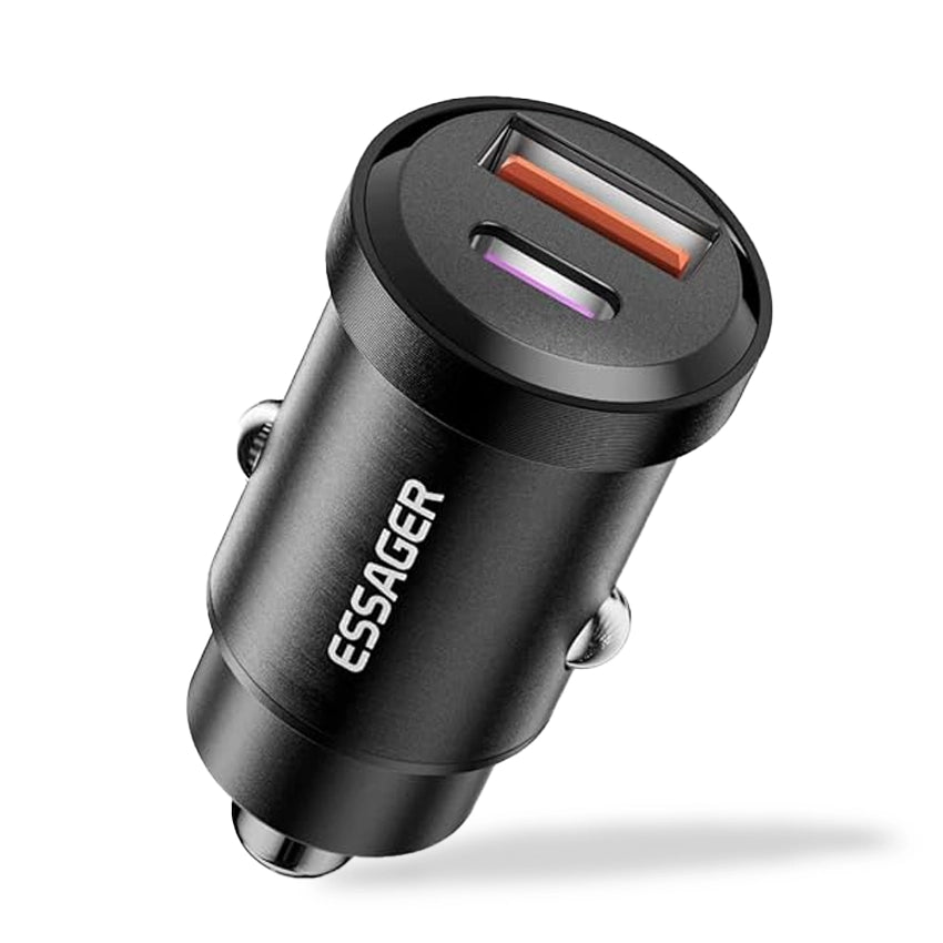 Essager 30W Type C & USB Car Charger