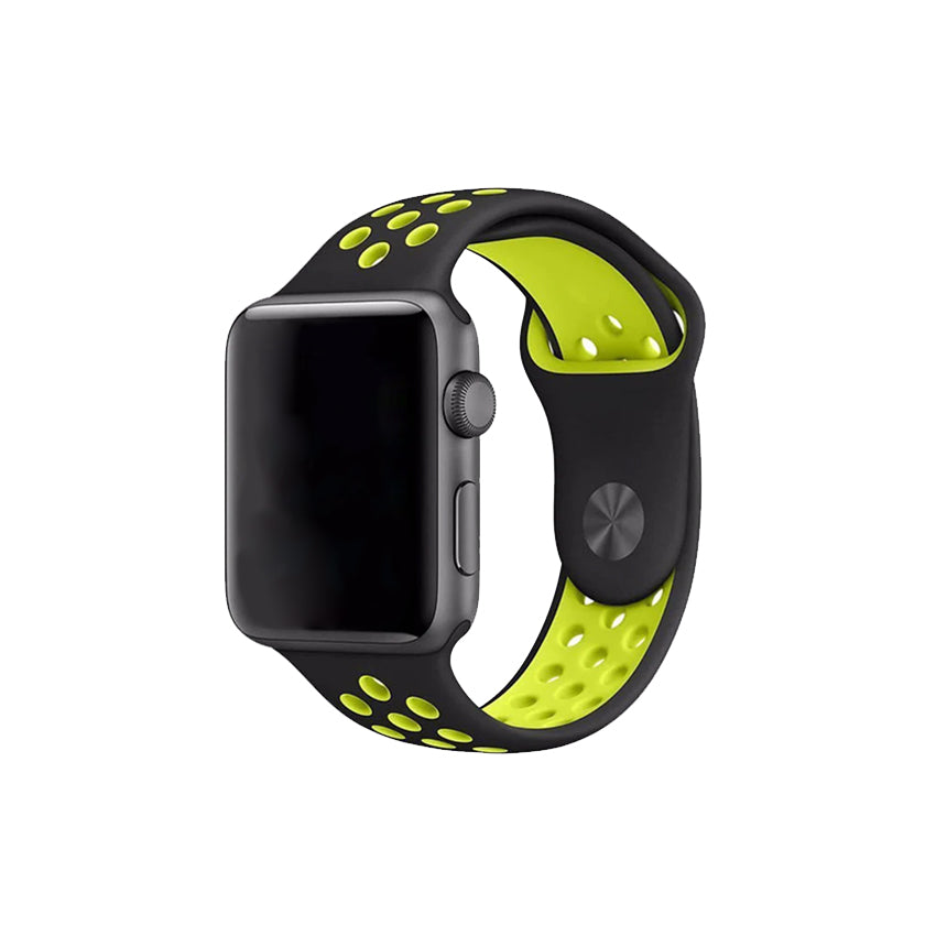 Apple Watch Nike Sport Band Black/Lime - 2