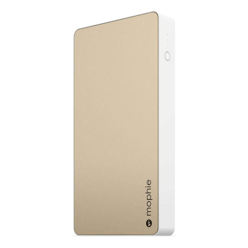 Mophie Powerstation XL 10000 mAh Gold right side 30 degree view