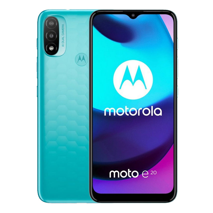 Motorola Moto E20 Coastal Blue