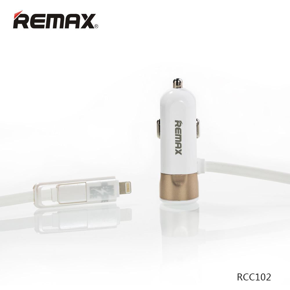 Remax 3.4A Fast Car Charger MicroLightning