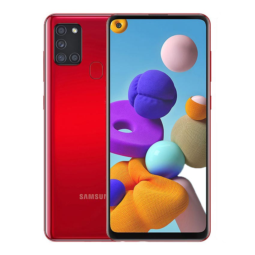 Samsung Galaxy A21s red