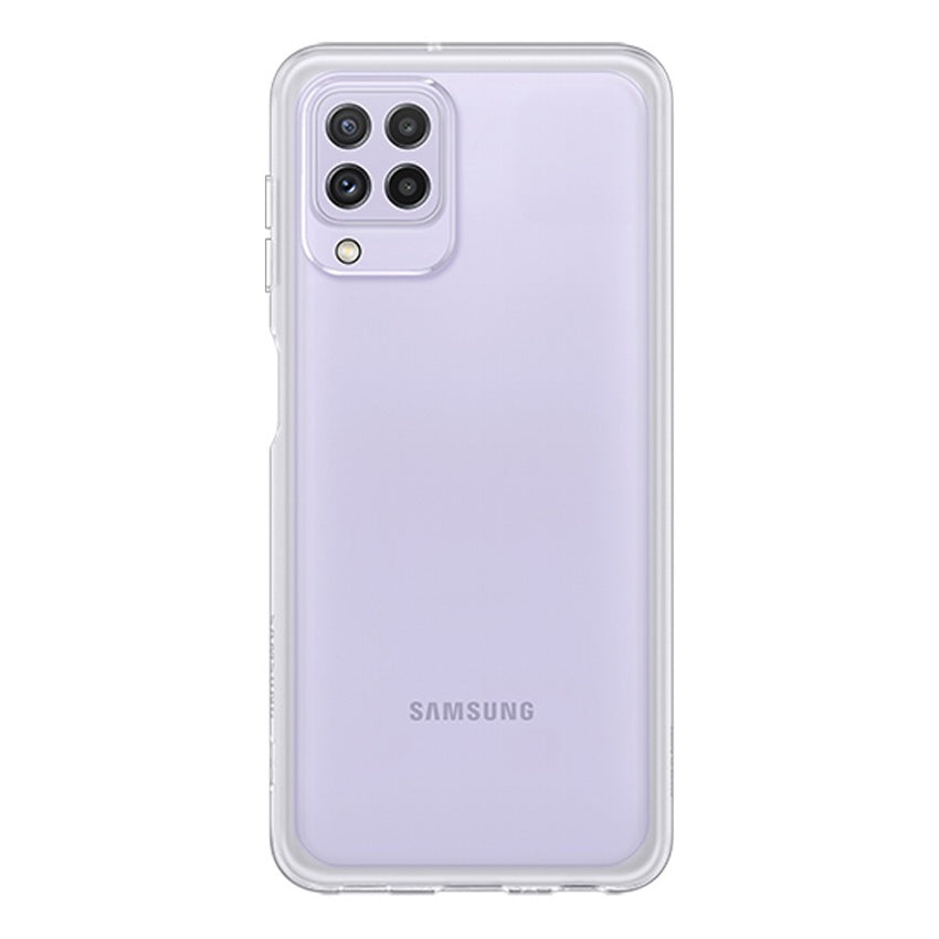Space Case Clear Samsung A22 Back with phone