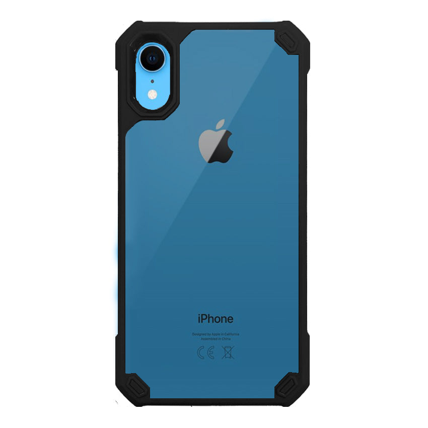 Space Case iPhone XR Black / Clear