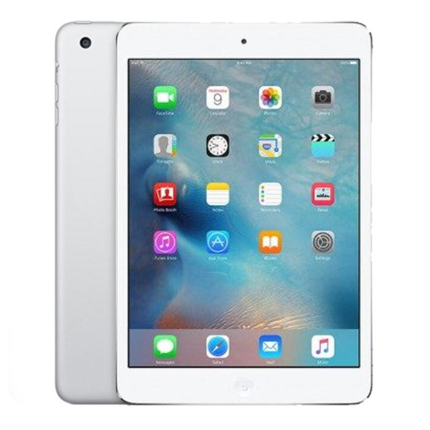 Apple iPad Mini 2 -A1490 -4G- silver with White front bezel - Fonez-Keywords : MacBook - Fonez.ie - laptop- Tablet - Sim free - Unlock - Phones - iphone - android - macbook pro - apple macbook- fonez -samsung - samsung book-sale - best price - deal