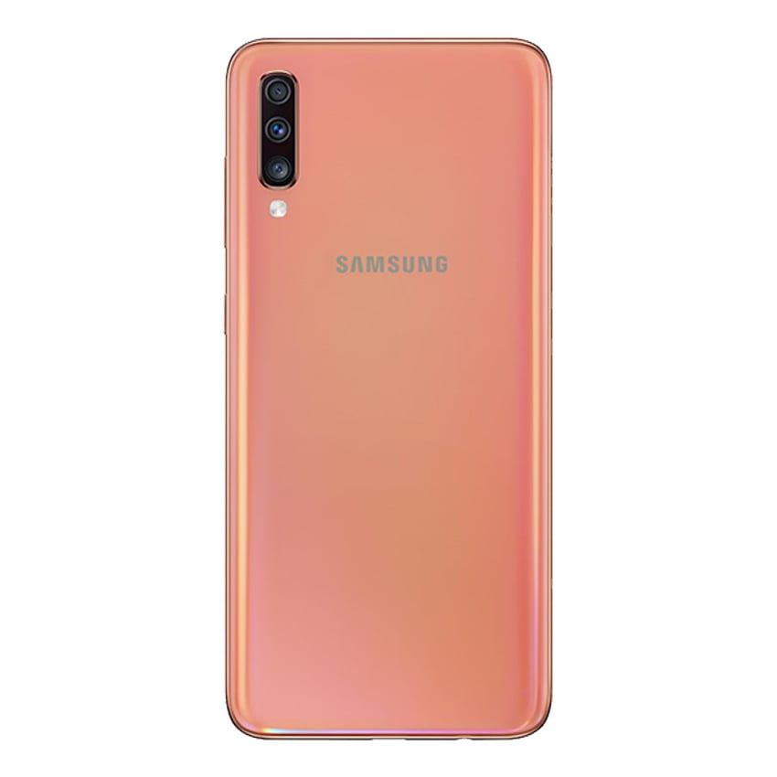 Samsung Galaxy A70 128GB coral back