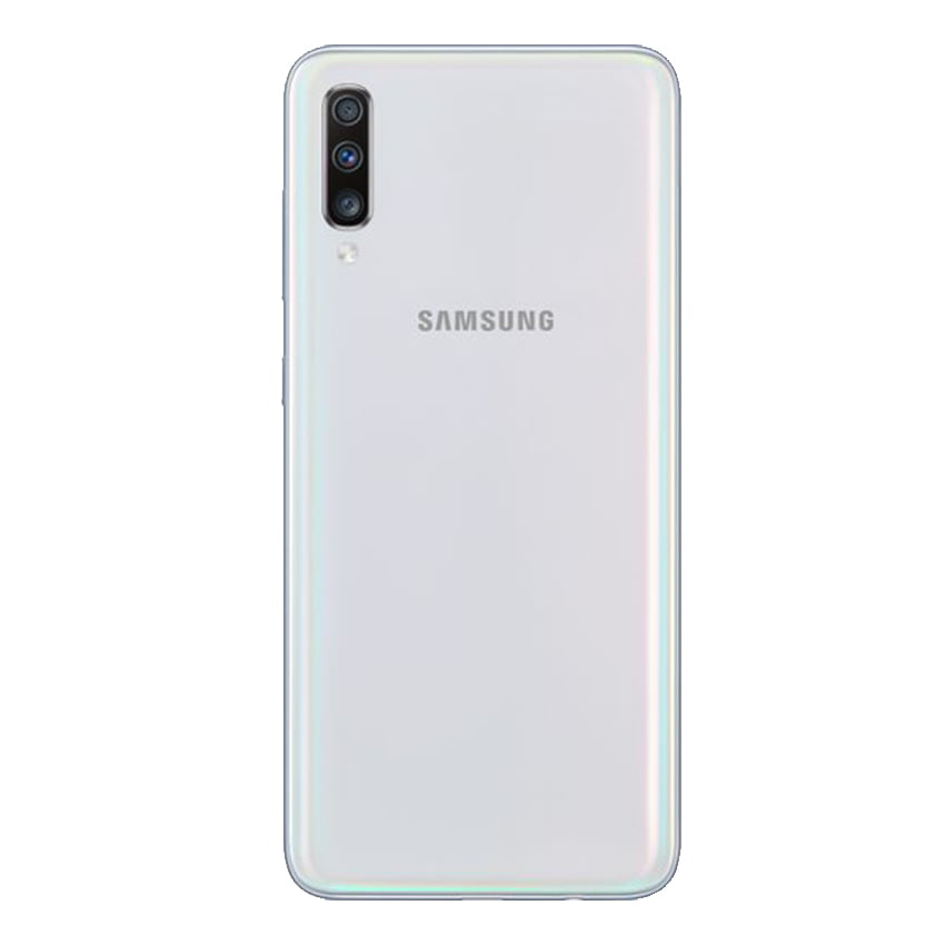 Samsung Galaxy A70 White Back - Fonez -Keywords : MacBook - Fonez.ie - laptop- Tablet - Sim free - Unlock - Phones - iphone - android - macbook pro - apple macbook- fonez -samsung - samsung book-sale - best price - deal