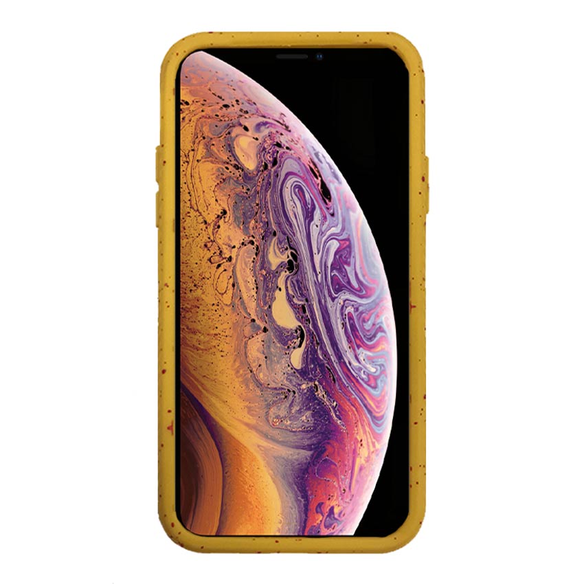 iPhone X/XS Nakd Case yellow clear
